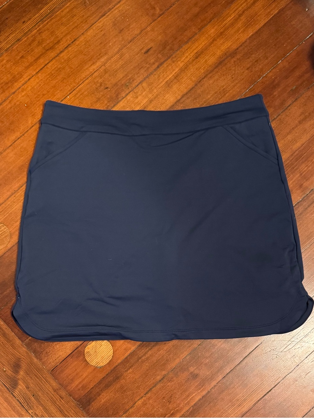 Peter Millar Navy Pull-On Active Skort